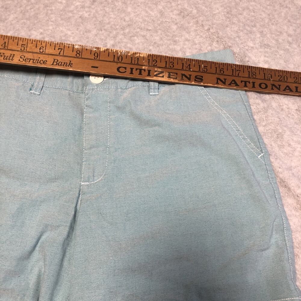 Chubbies The Staples Flat Front Chino Shorts Men's Size 34/7 Green Preppy - Picture 4 of 12